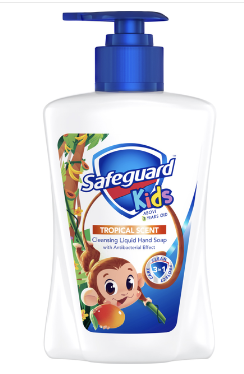 Мило рідке SAFEGUARD Тропічний аромат 225мл